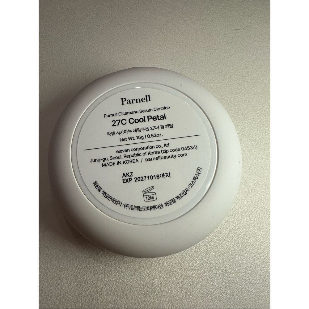 Parnell Cicamanu Serum Cushion 27C cool petal